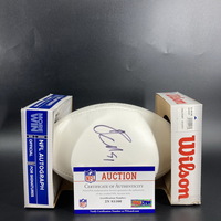 Patriots - Jamie Collins Signed Panel Ball with Patriots Logo