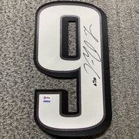 NFL - Eagles Landon Dickerson Signed Jersey Number