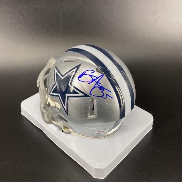 NFL - Cowboys Bryan Anger Signed Mini Helmet