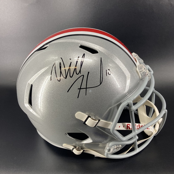 NFL - Ohio State Will Howard Signed Replica Speed Helmet