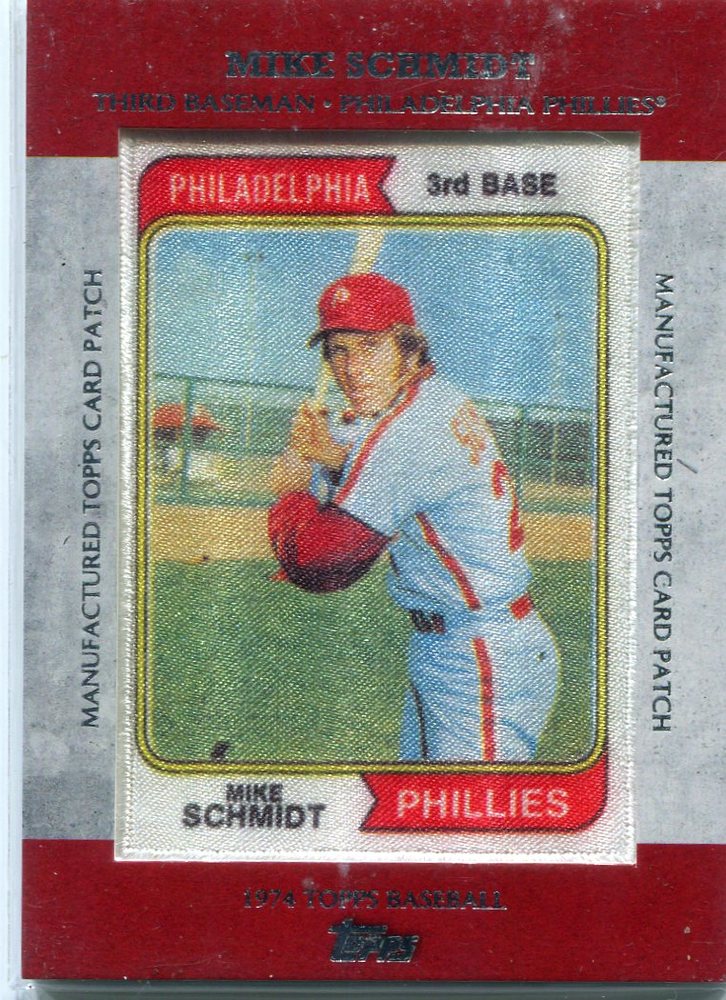 2013 Topps Manufactured Patch Mike Schmidt