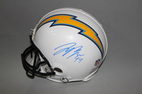 Chargers - Joey Bosa signed Chargers proline helmet