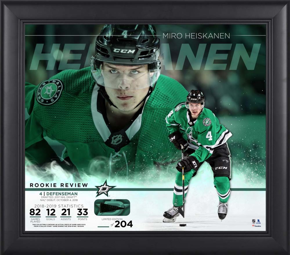 Miro Heiskanen Dallas Stars Framed 15