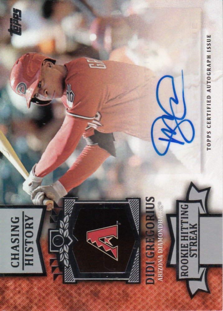 2013 Topps Chasing History Autographs #DG Didi Gregorius UPD