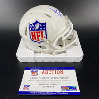 NFL - Commanders Sam Howell signed Shield mini helmet
