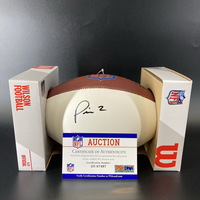 NFL - Patriots Pierre Strong Signed Panel Ball