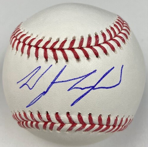 Wyatt Langford Autographed Rangers Authentic Jersey | MLB Auctions