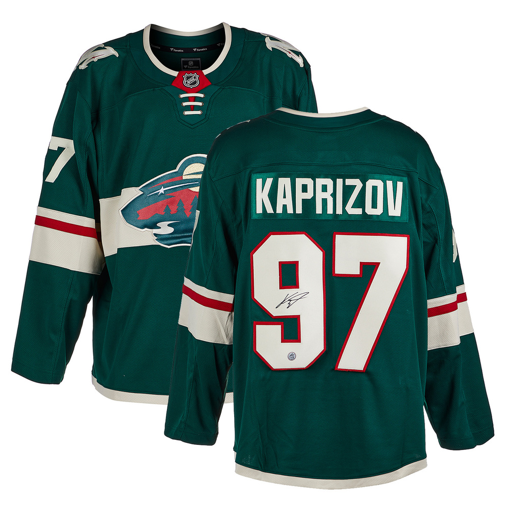 Kirill Kaprizov Autographed Minnesota Wild Fanatics Breakaway Jersey
