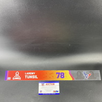 NFL - Texans Laremy Tunsil 2023 Pro Bowl Games Nameplate Special Edition...