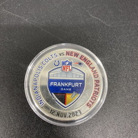 Frankfurt Games-  Colts vs. Patriots Game Used Flip Coin 10.13.23