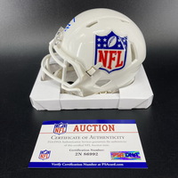 NFL - Eagles Carson Strong signed Shield Mini Helmet