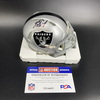 NFL - Raiders Ashton Jeanty Signed Mini Helmet