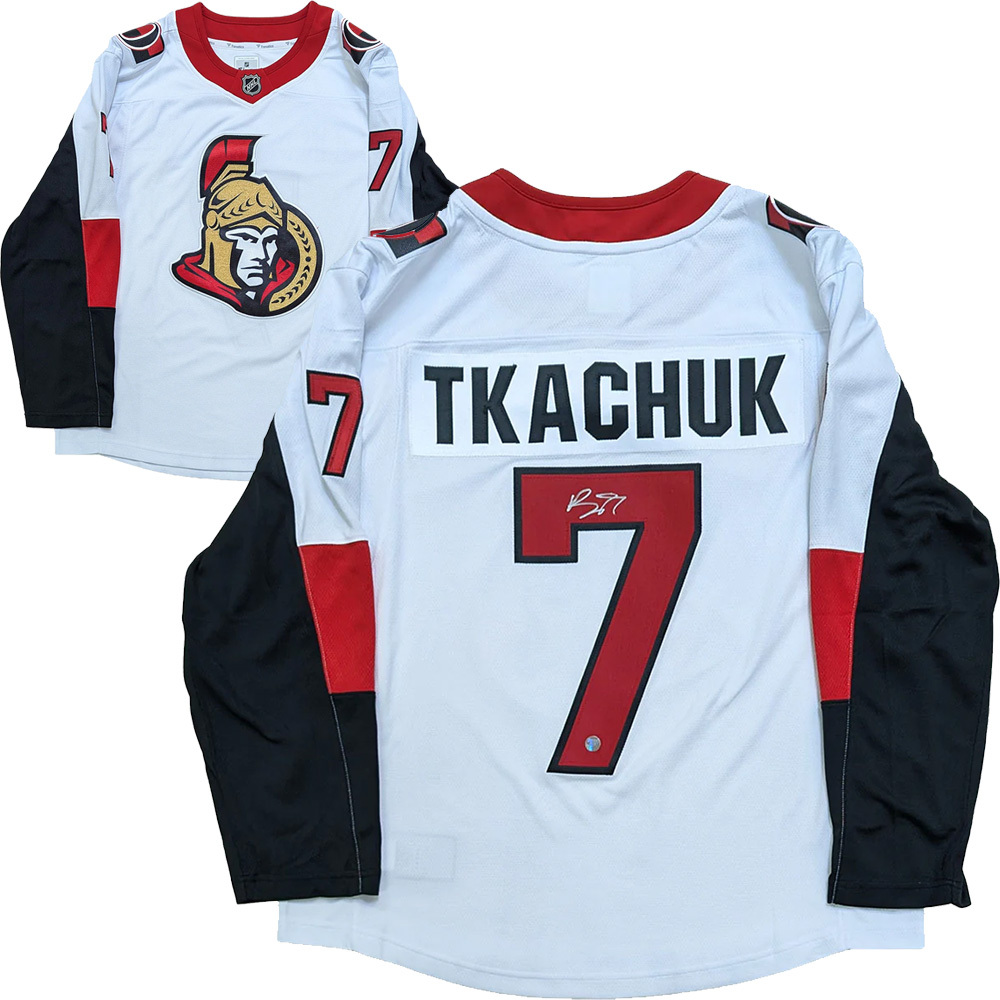 Brady Tkachuk Autographed Ottawa Senators Fanatics Breakaway Jersey