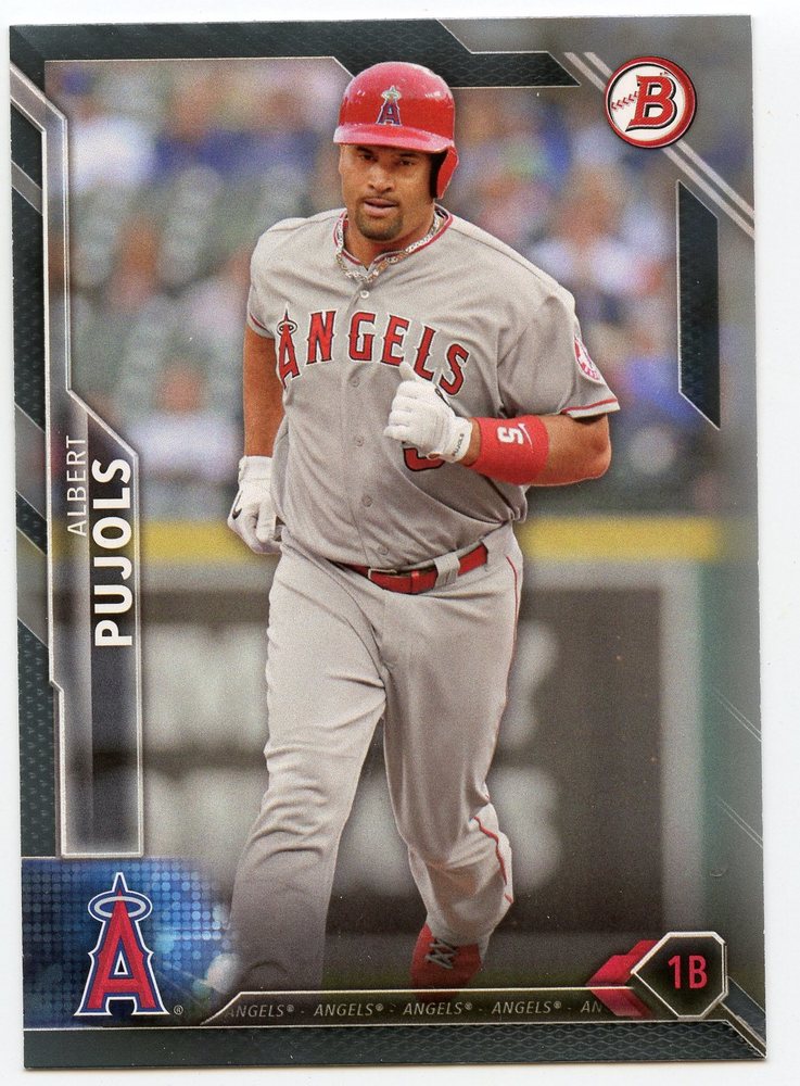 2016 Bowman Silver #3 Albert Pujols