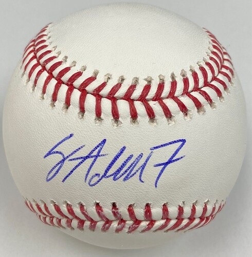 Jo Adell Autographed Baseball | MLB Auctions Jo Adell Autographed Baseball | MLB Auctions