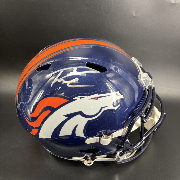 Broncos - Russell Wilson Signed Replica Helmet