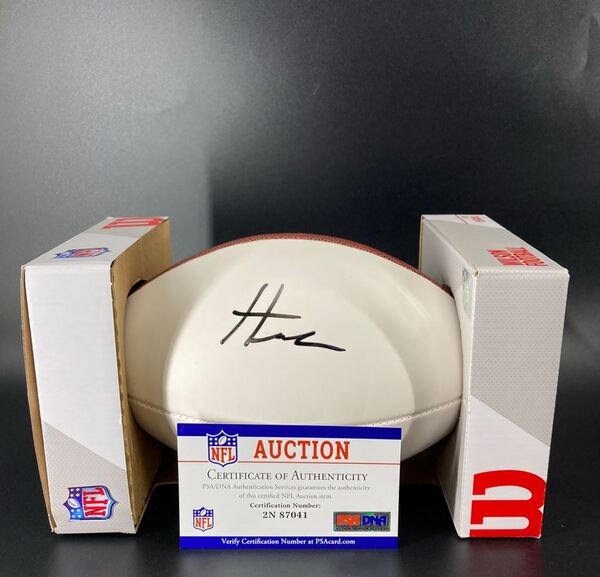NFL - Lions Aidan Hutchinson Signed Panel Ball