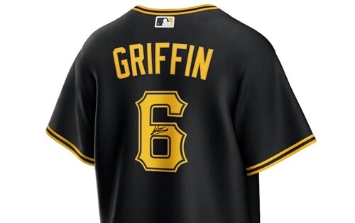 Konnor Griffin Autographed Pirates Replica Jersey | MLB Auctions