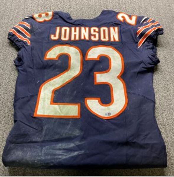 STS - Bears Roschon Johnson Game Worn Jersey (12/31/23) Size 42