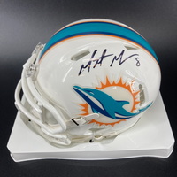 Dolphins - Matt Moore Signed Mini Helmet