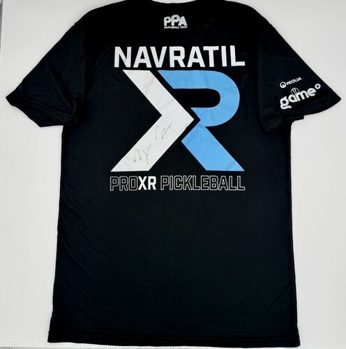 Photo of Zane Navratil Match Used Signed Shirt