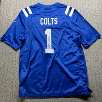 NFL - Colts replica Draft jersey signed by 2023 1st round pick Anthoney ...