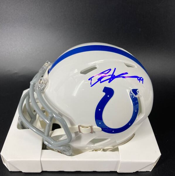 NFL - Colts DeForest Buckner Signed Mini Helmet