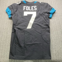 STS - Jaguars Nick Foles Game Worn Jersey (12/3/19) Size 44 W/ 25th Seas...