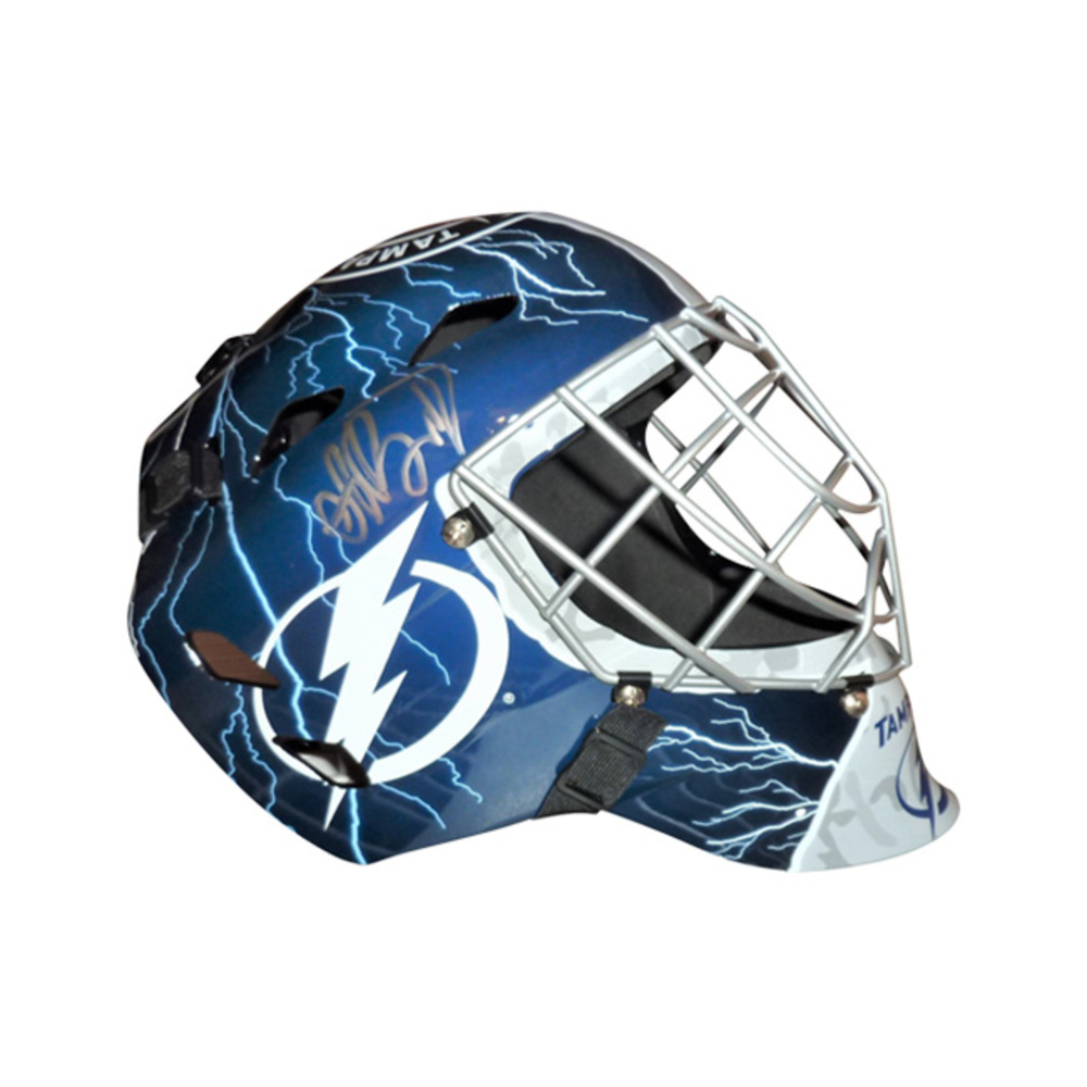 Andrei Vasilevskiy Autographed Tampa Bay Lightning Full-Size Goalie Mask