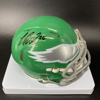 NFL - Eagles Landon Dickerson Signed Alternate Mini Helmet