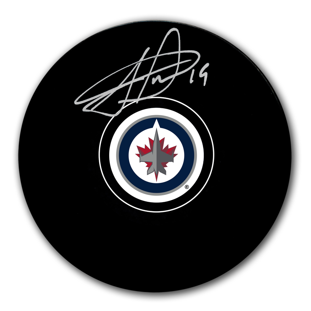 Jonathan Toews Winnipeg Jets Autographed Puck
