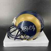 Rams - Brian Quick Signed Mini Helmet