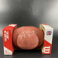 PCC - Rams Aaron Donald Signed Authentic Football With Super Bowl 56 Logo