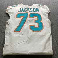 International Games - Dolphins Austin Jackson Game Worn Jersey (11/05/23...