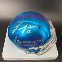 NFL - Eagles Lane Johnson Signed Super Bowl 52 Mini Helmet