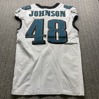 Sao Paulo Game  - Eagles Patrick Johnson Game Worn Jersey 9/6/2024 Size ...