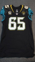 London Games - Jaguars Brandon Linder game worn Jaguars jersey (Septembe...