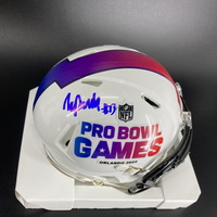 NFL - Cowboys Tyler Smith Signed Pro Bowl Games Mini Helmet