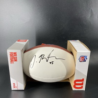 NFL - Browns Joel Bitonio Signed Panel Ball with Pro Bowl Logo