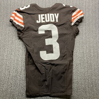 Crucial Catch - Browns Jerry Jeudy Game Used Jersey (10/27/24) Size 38