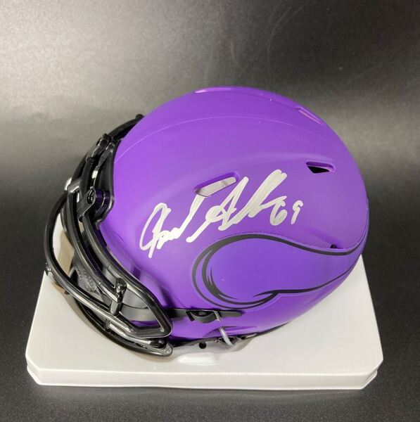 HOF - Vikings Jared Allen Signed Mini Helmet