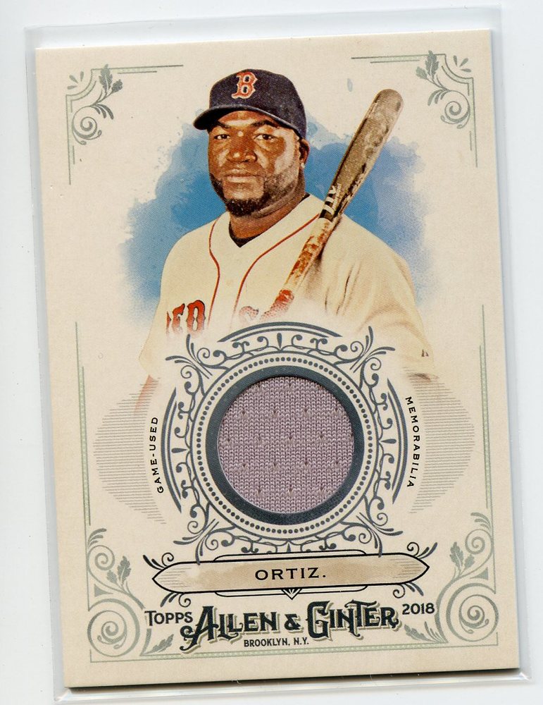 2018 Topps Allen and Ginter Relics #FSRBDO David Ortiz B