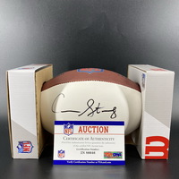 NFL - Eagles Carson Strong signed panel ball