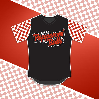 #1 - Carlos Mendoza Game-Issued Pepperoni Balls Jersey