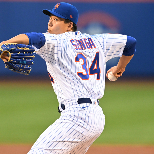 野球　ユニフォーム Mets Senga 34 ジャージ Mサイズ Kodai Senga Jersey - NY Mets Replica Adult Home Jersey