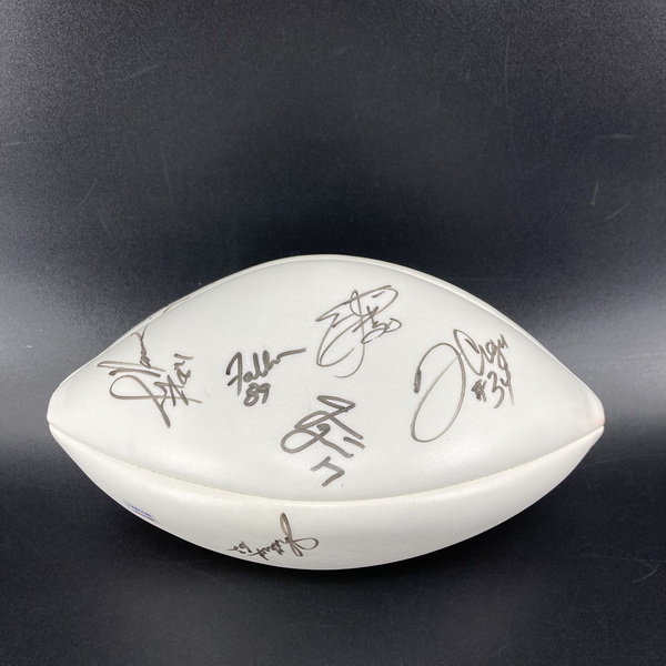 NFL - Cowboys Super Bowl XXXVI Commemorative Panel Ball Signed By Emmitt...