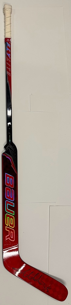 #35 Linus Ullmark Game Used Stick - Autographed - Ottawa Senators