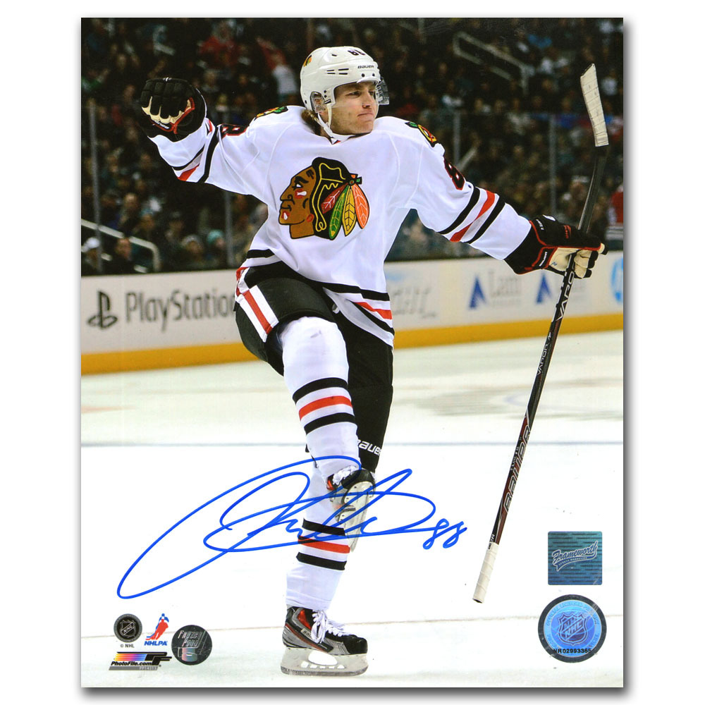 2015 NHL AllStar Patrick Kane Autographed Chicago Blackhawks 8X10