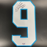 NFL - Panthers Jordan Gross Signed Jersey Number