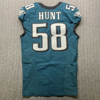 Crucial Catch - Eagles Jalyx Hunt Game Worn Jersey (10/13/2024) Size 42